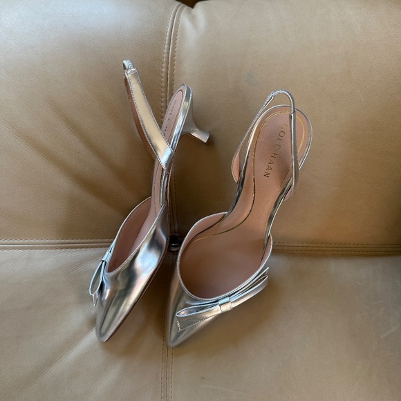 Cole Haan | Noella Bow Slingback Pumps - Picture 4 of 5